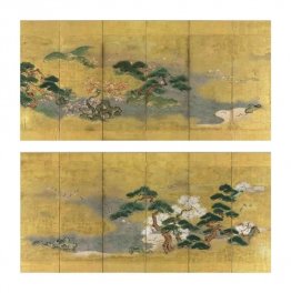 Oiseaux et fleurs au printemps et en automne Oiseaux et fleurs au printemps et en automne