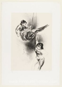 Deux acrobates Deux acrobates