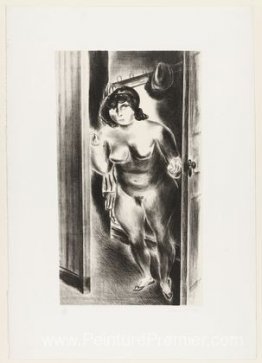 Nu à la porte Nu à la porte
