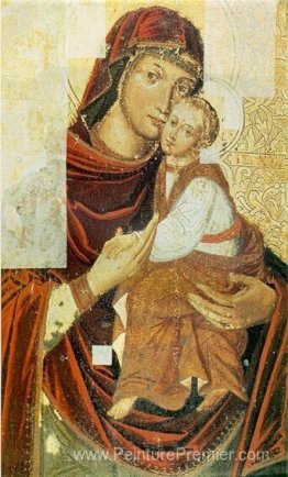 Icône de la mère de Dieu du monastère du monastère Bilostok Icône de la mère de Dieu du monastère du monastère Bilostok