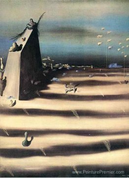 Grande peinture représentant un paysage Grande peinture représentant un paysage